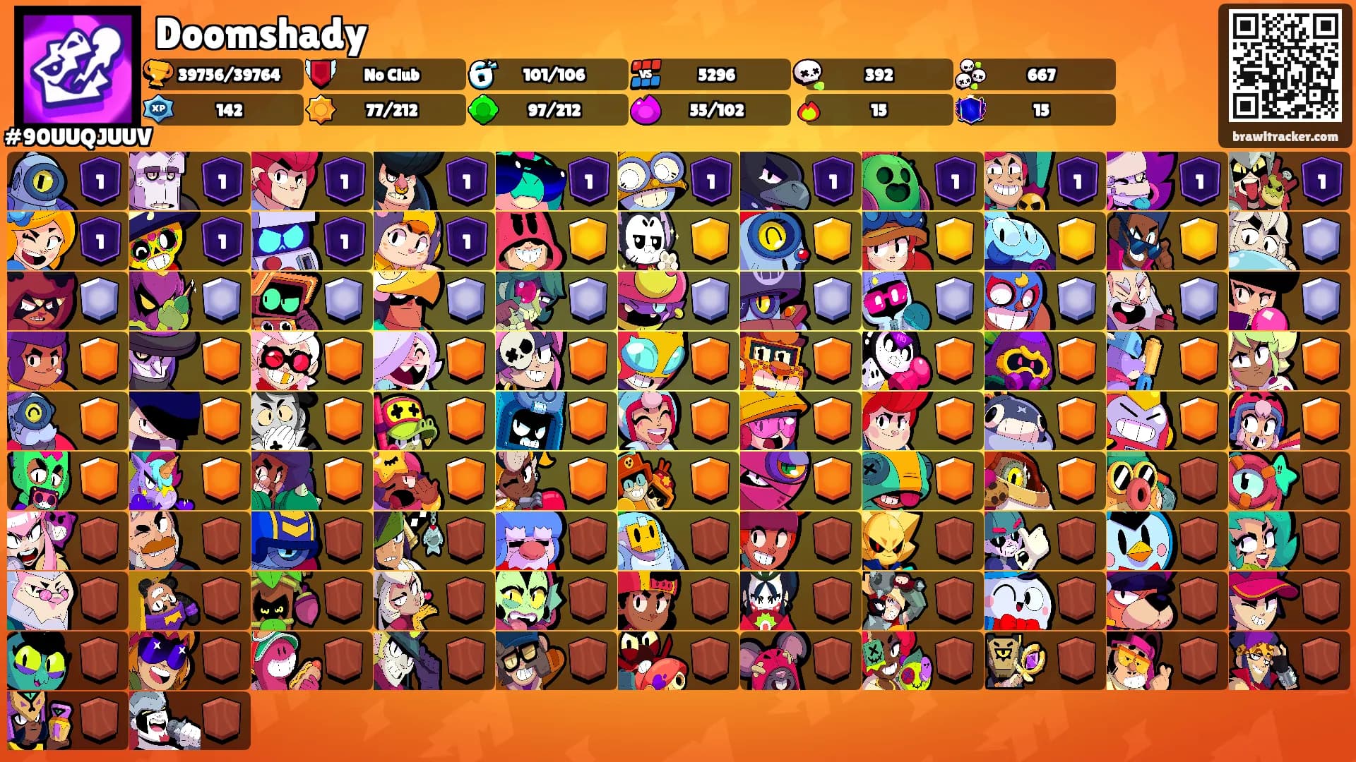 Doomshady's Ranks