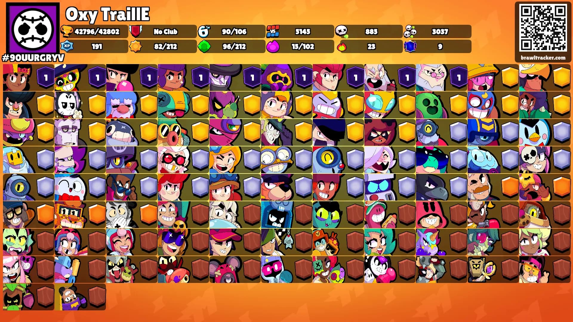 Oxy TraillE's Ranks