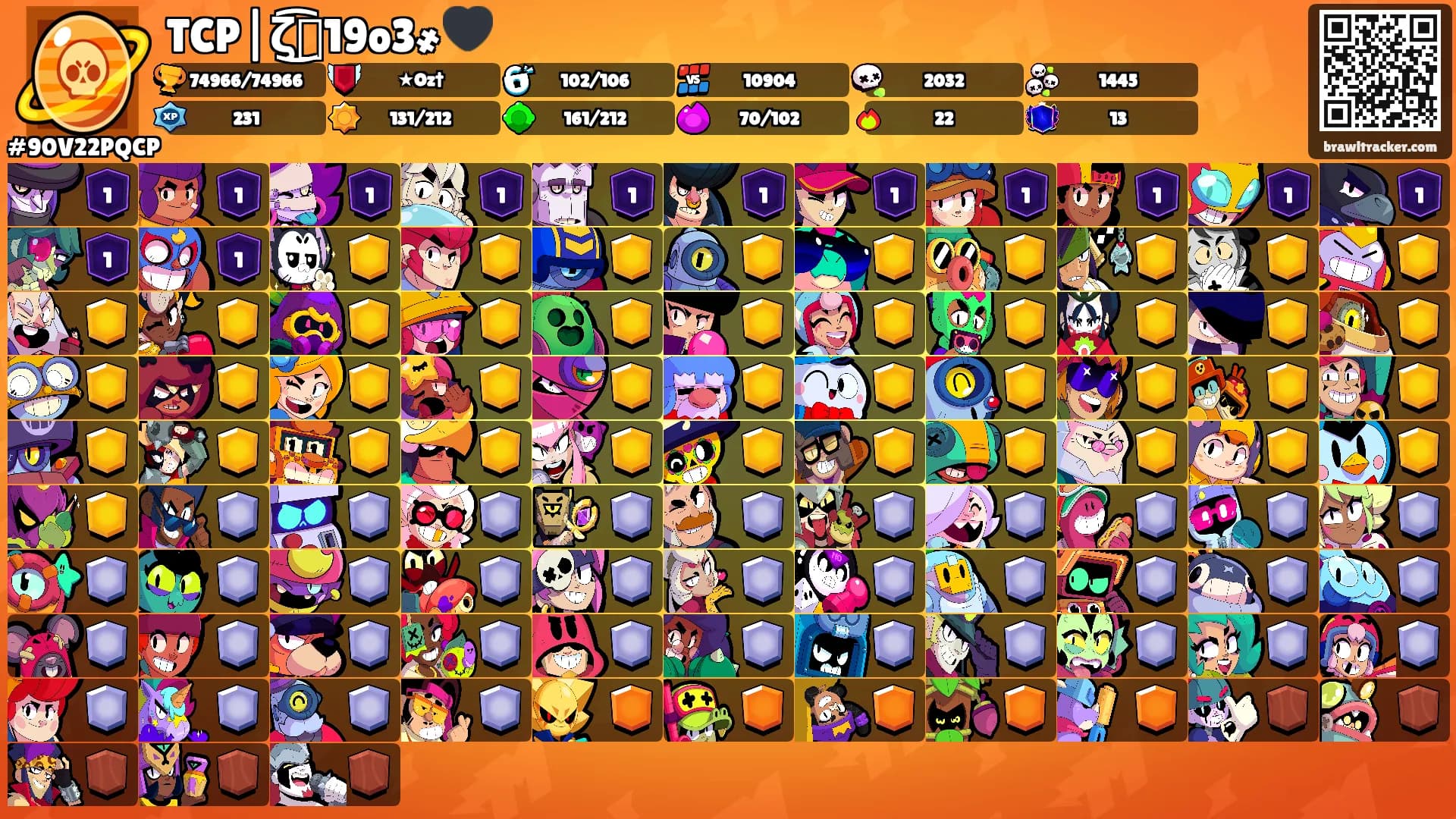 TCP|ζ͜͡⸙19o3҂🖤's Ranks