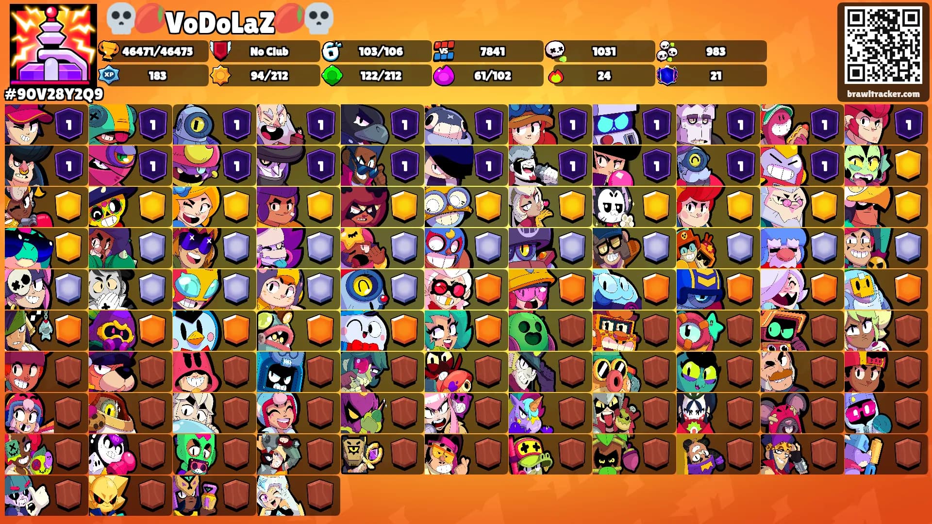 💀🥭VoDoLaZ🥭💀's Ranks