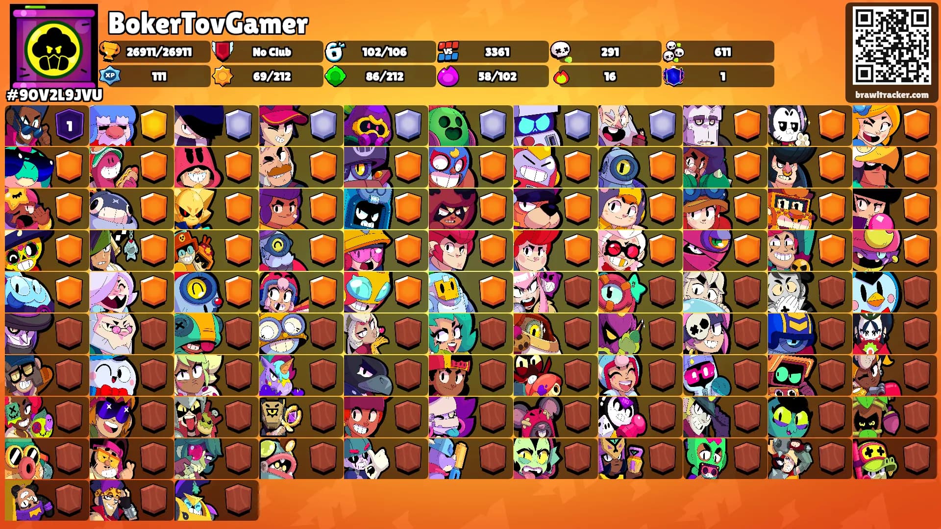 BokerTovGamer's Ranks