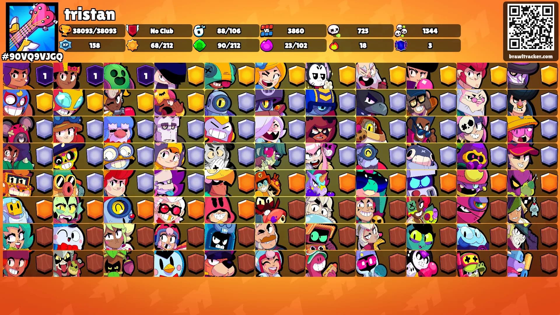 tristan's Ranks