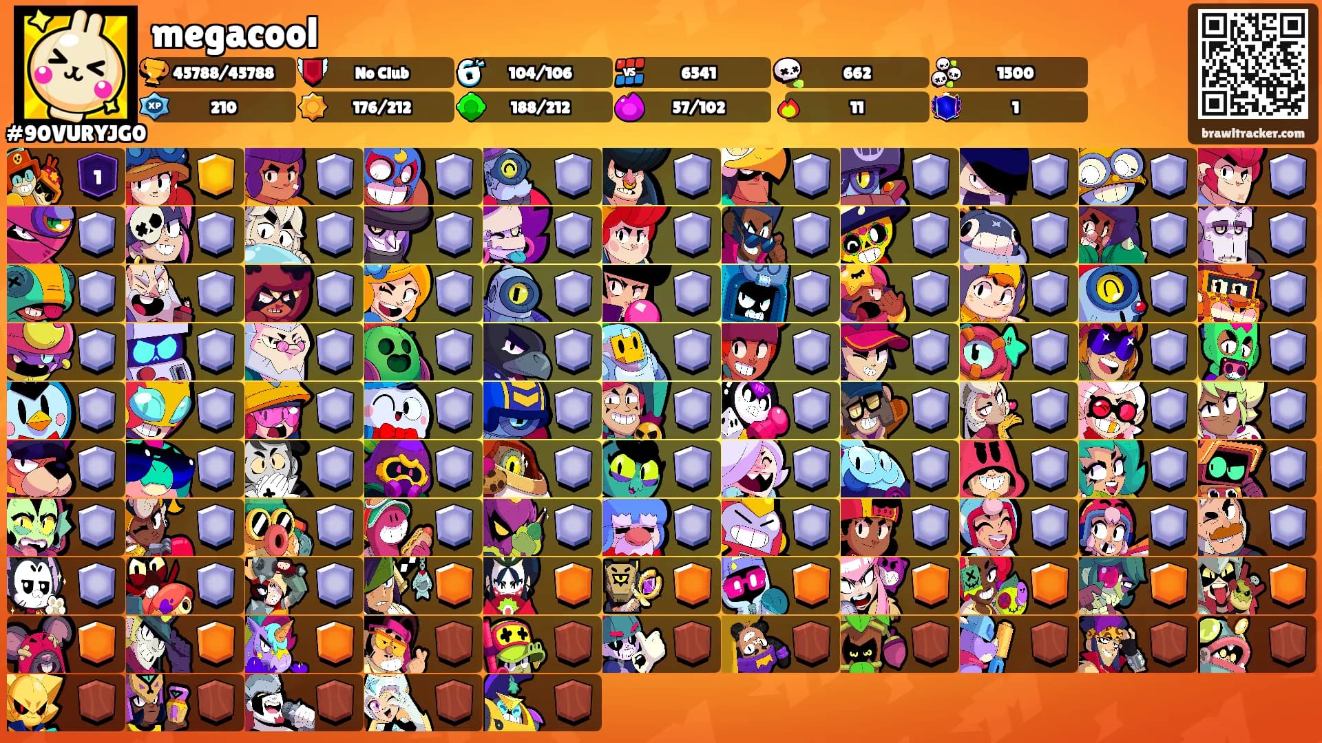 megacool's Ranks