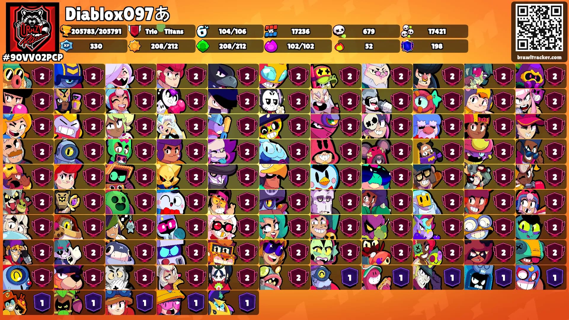 Diablox097あ's Ranks