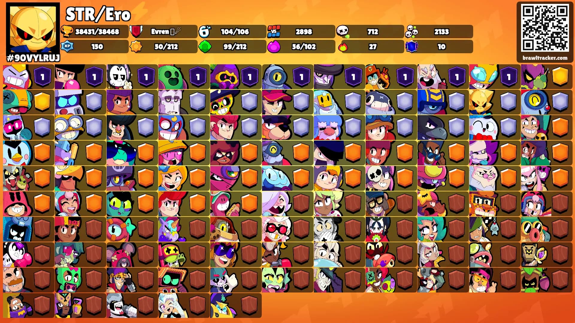 STR/Ero⚡️'s Ranks