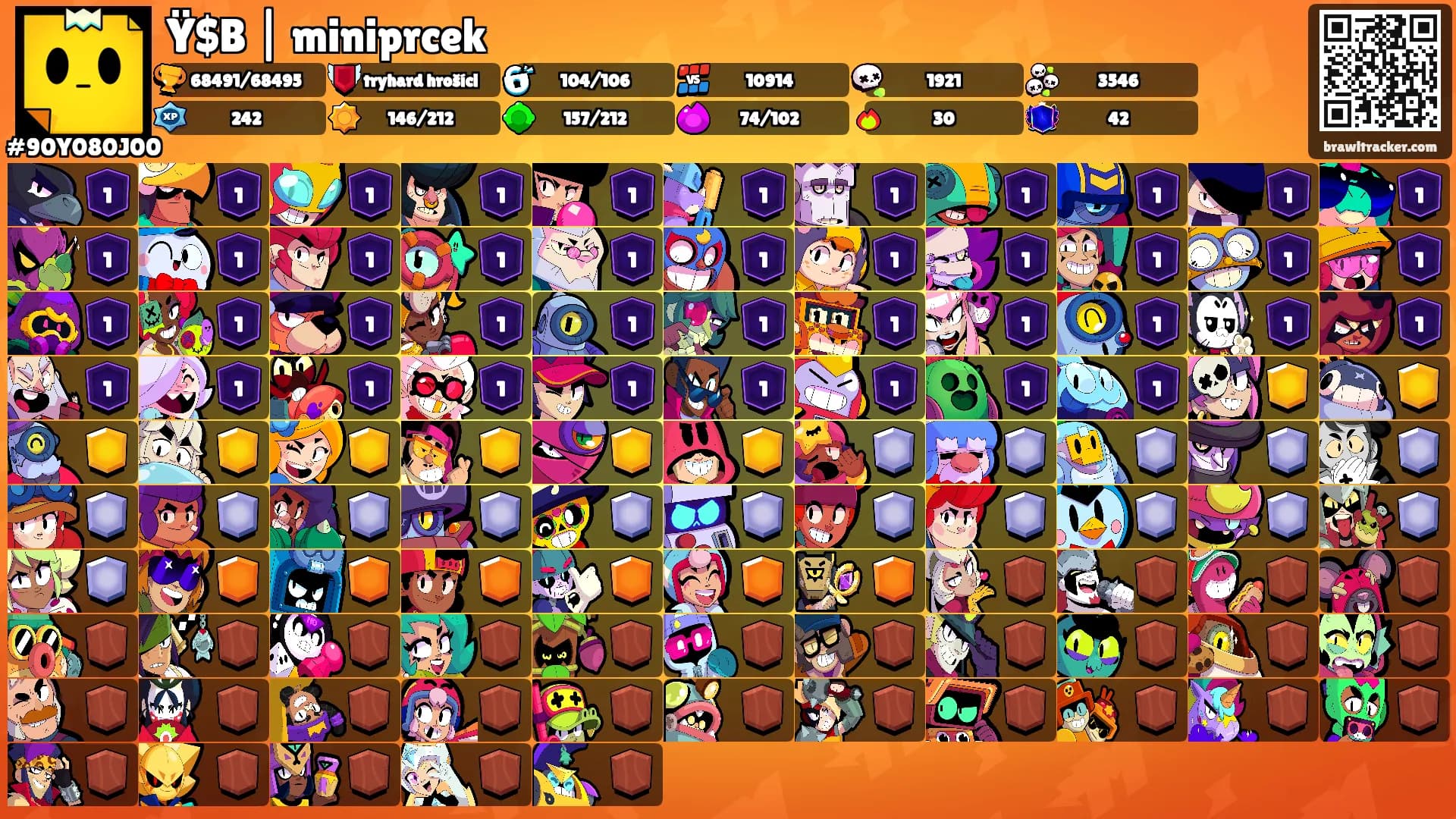 Ÿ$B | miniprcek's Ranks