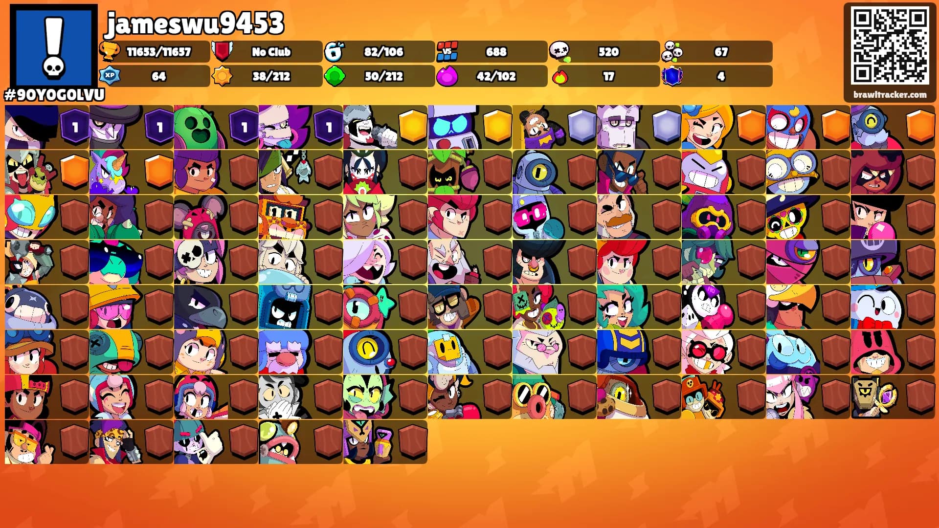 jameswu9453's Ranks
