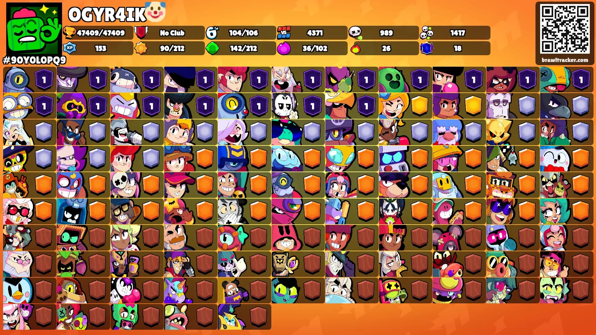 OGYR4IK🤡's Ranks