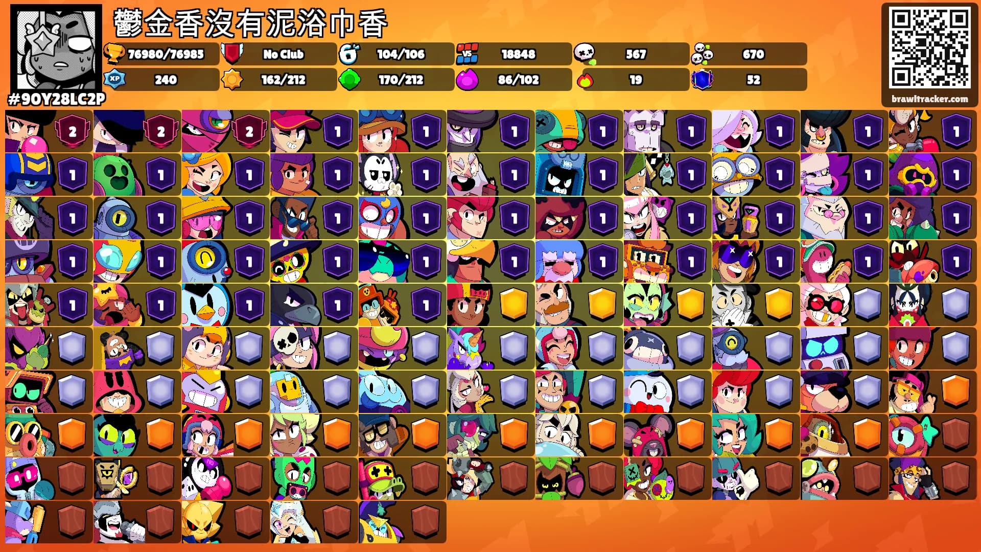 鬱金香沒有泥浴巾香's Ranks