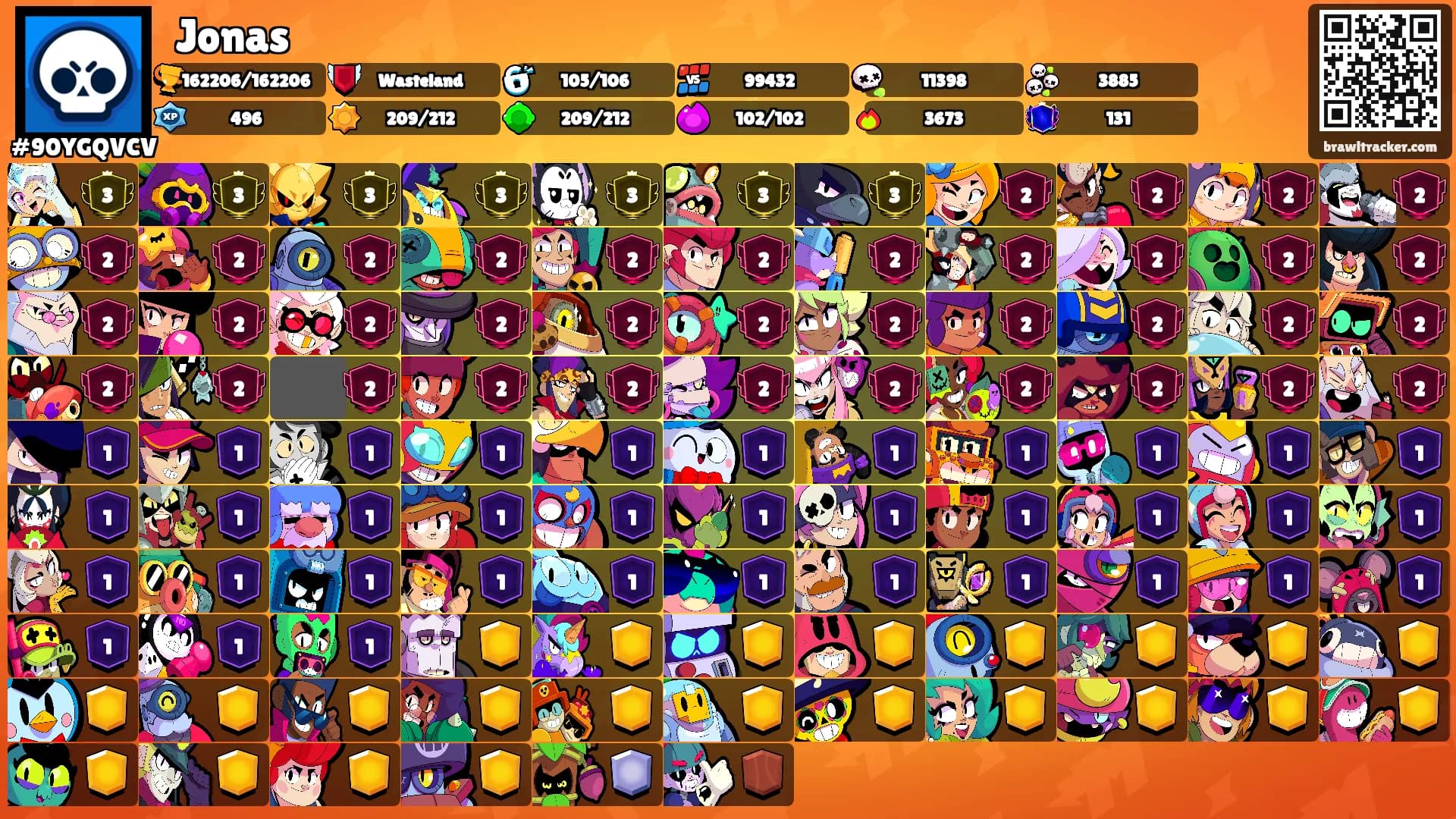 Jonas🫐's Ranks