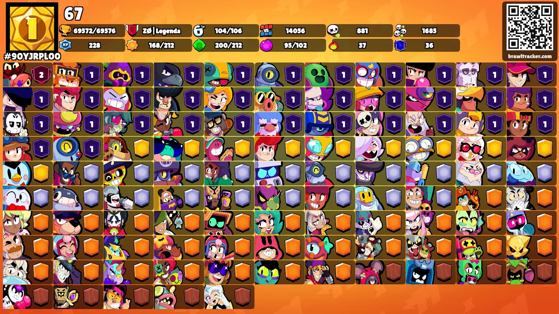 67's Ranks