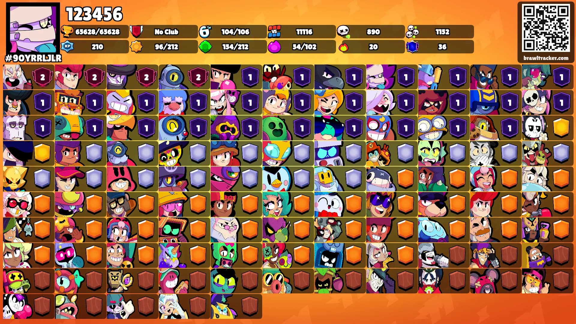 123456's Ranks