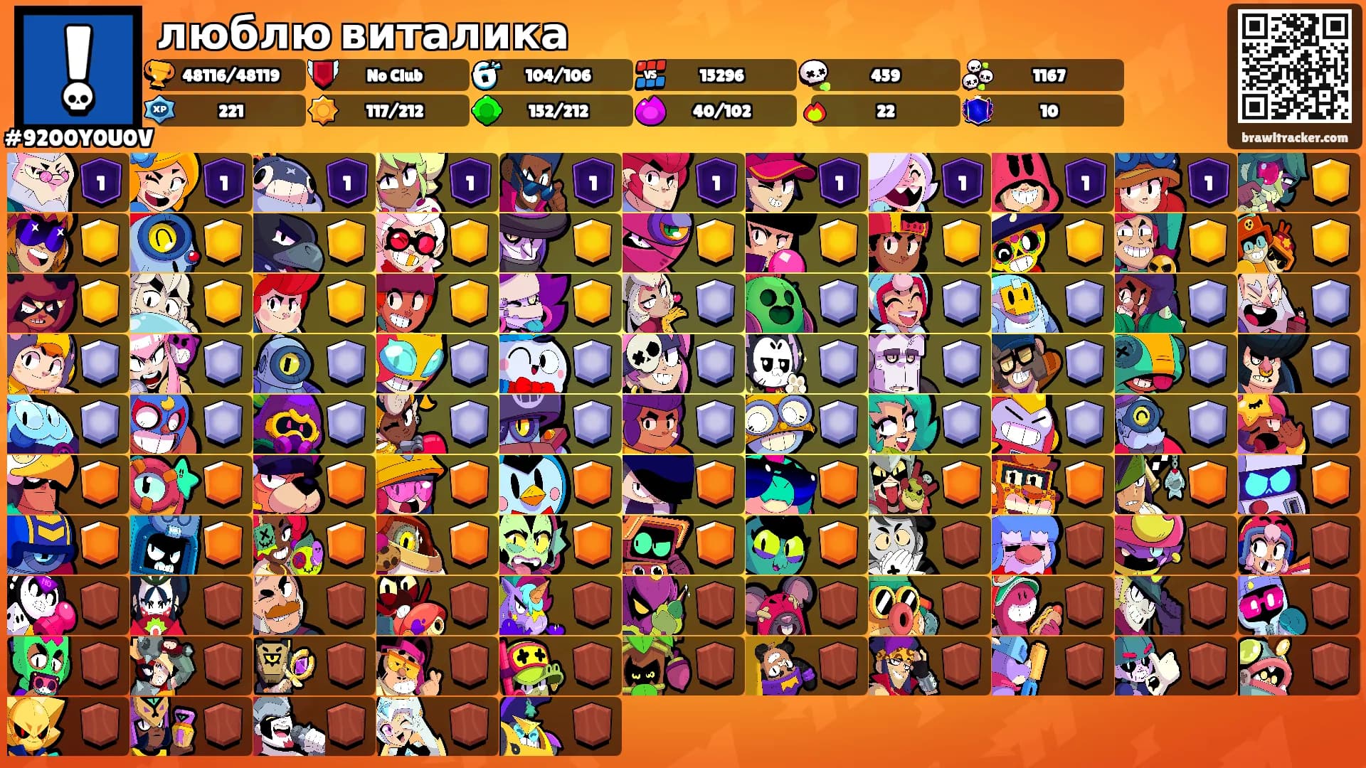 люблю виталика's Ranks