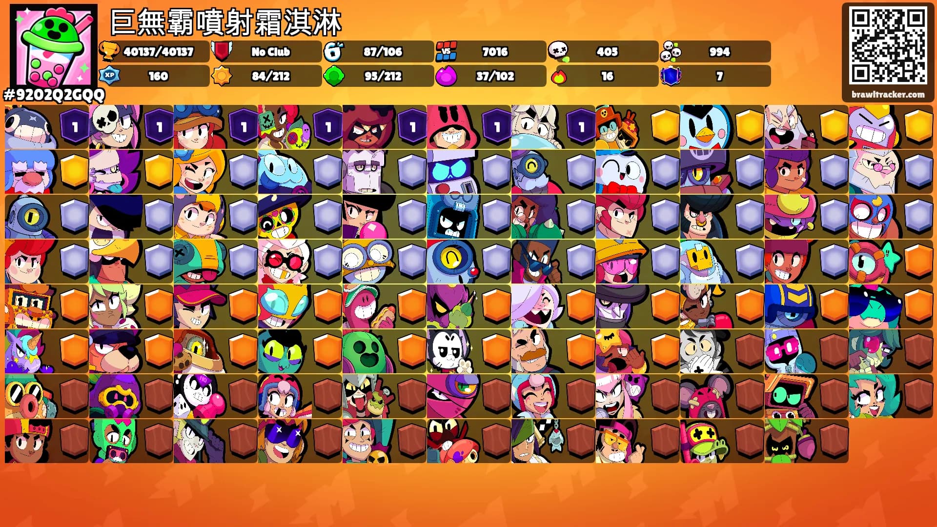 巨無霸噴射霜淇淋's Ranks