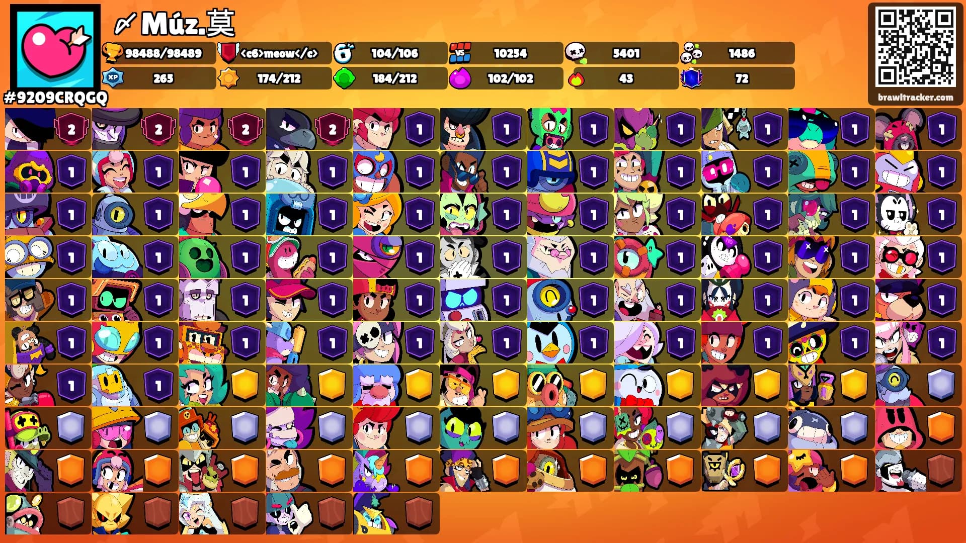 〆Múz.莫's Ranks
