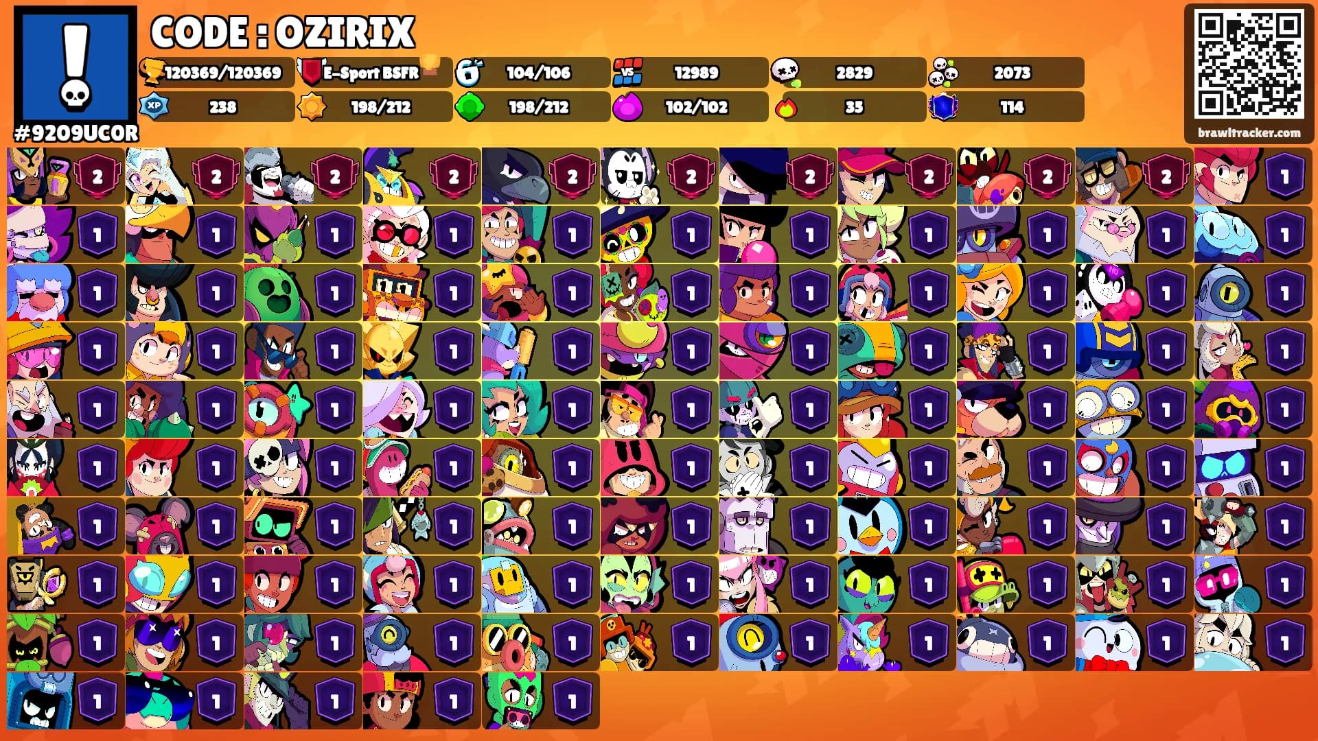 CODE : OZIRIX's Ranks