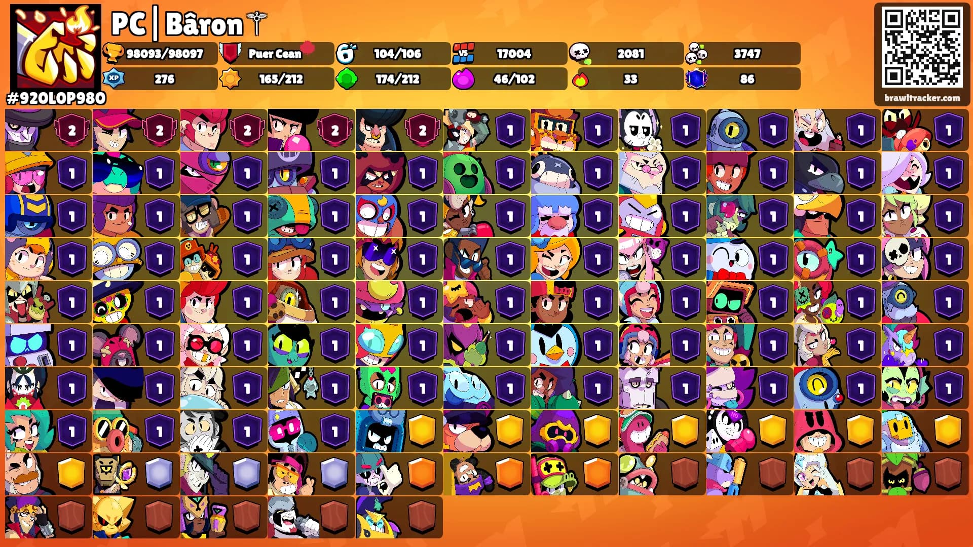 PC|Bâron⚚'s Ranks