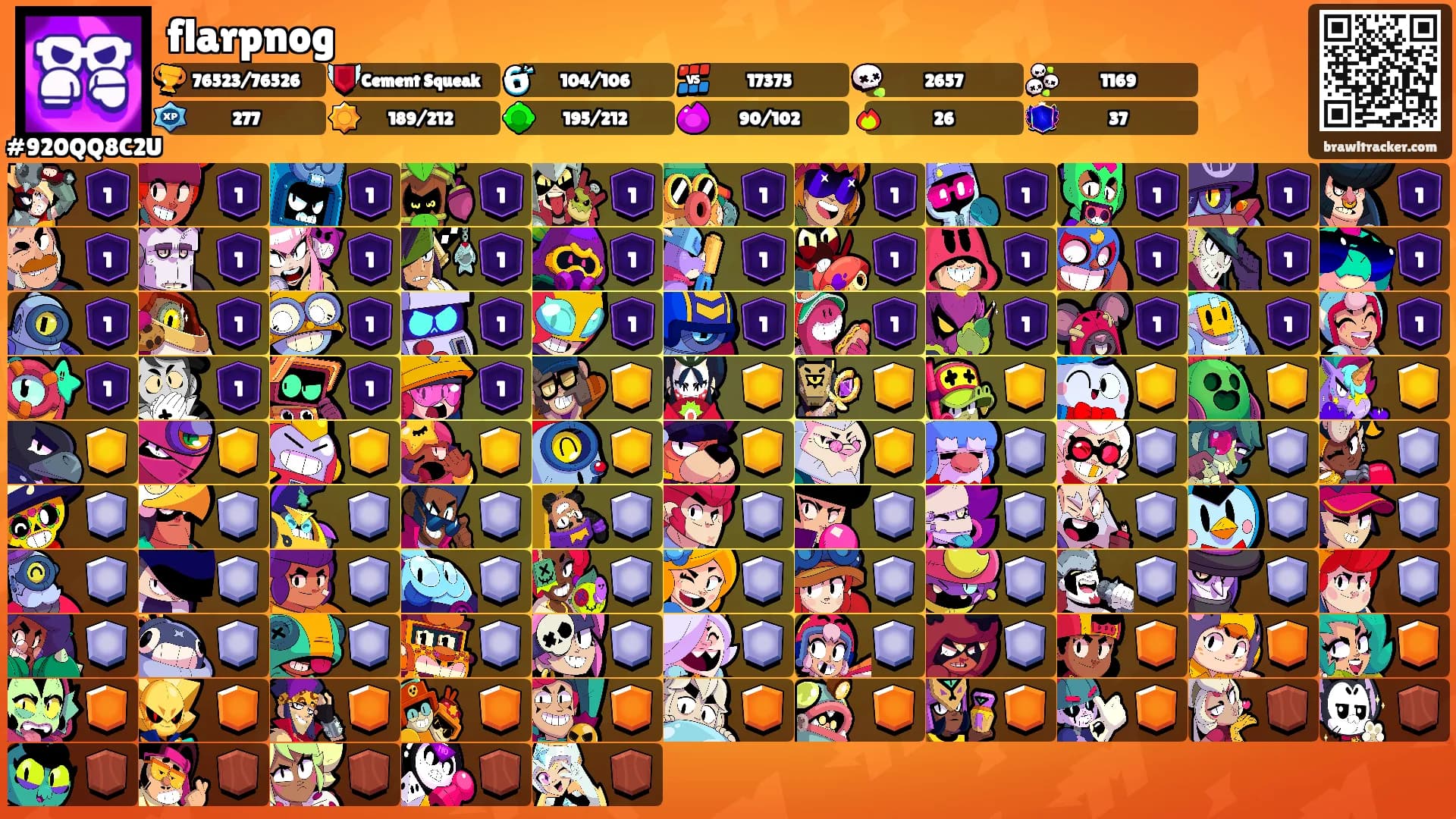 flarpnog's Ranks