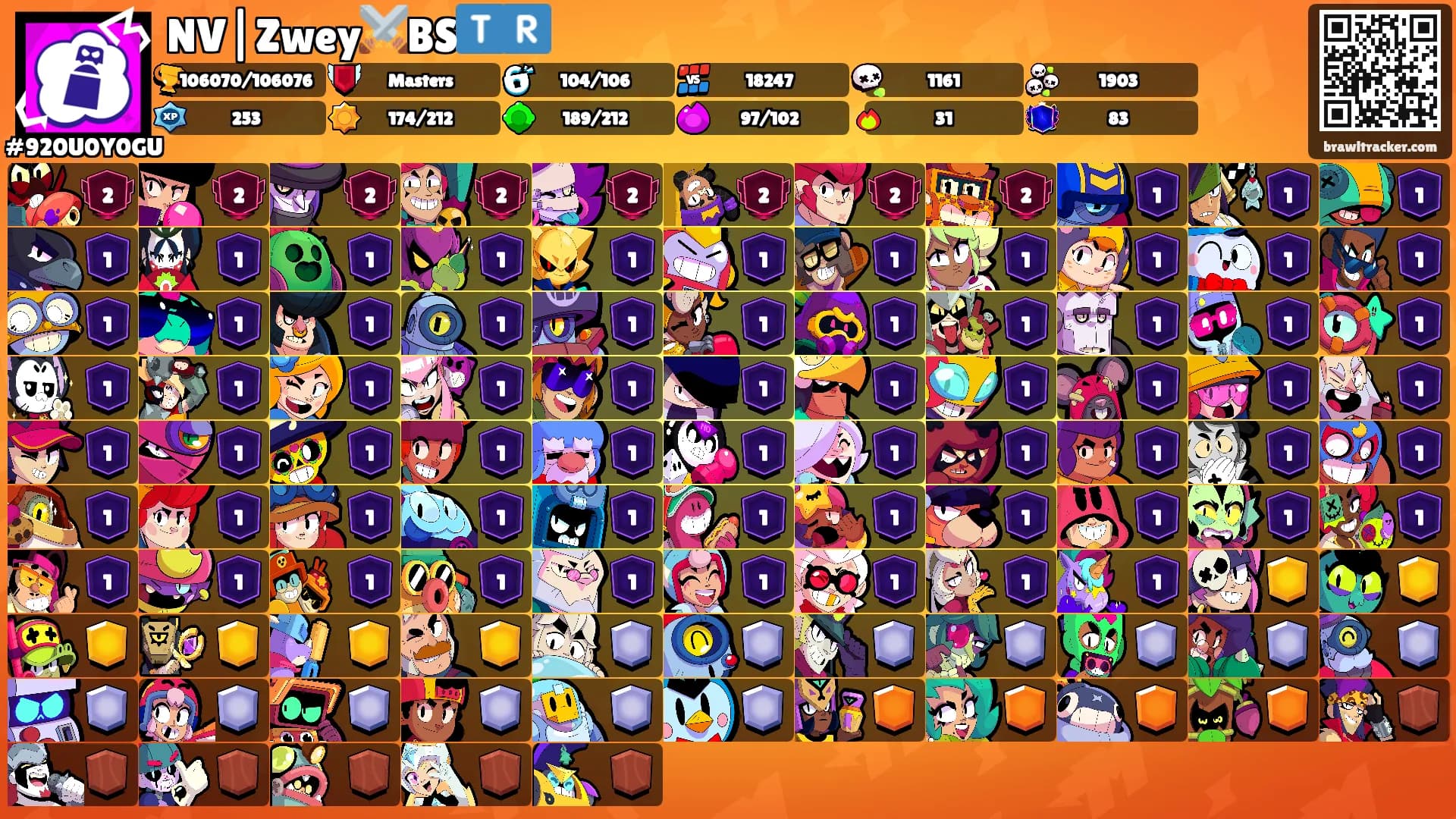 NV|Zwey⚔️BS🇹🇷's Ranks