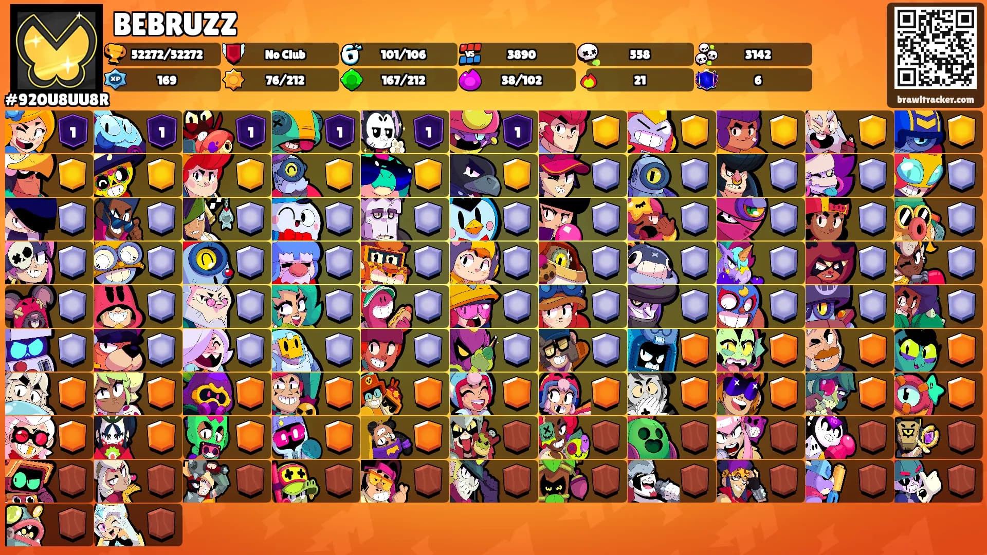 BEBRUZZ's Ranks