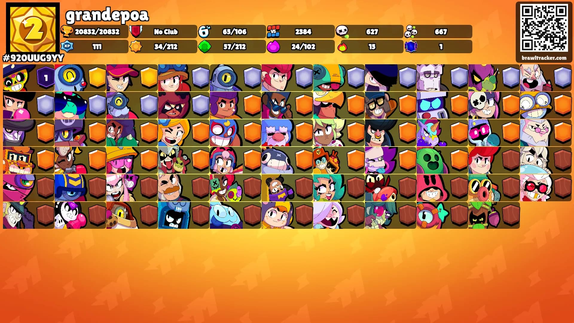 grandepoa's Ranks
