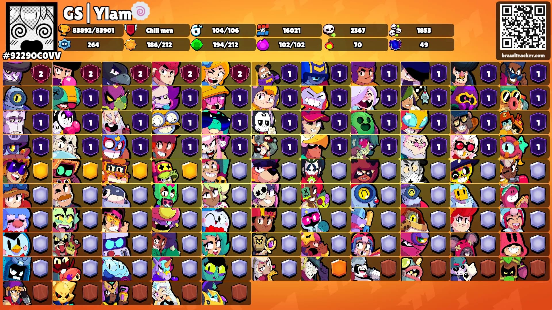 GS|Ylam🍥's Ranks