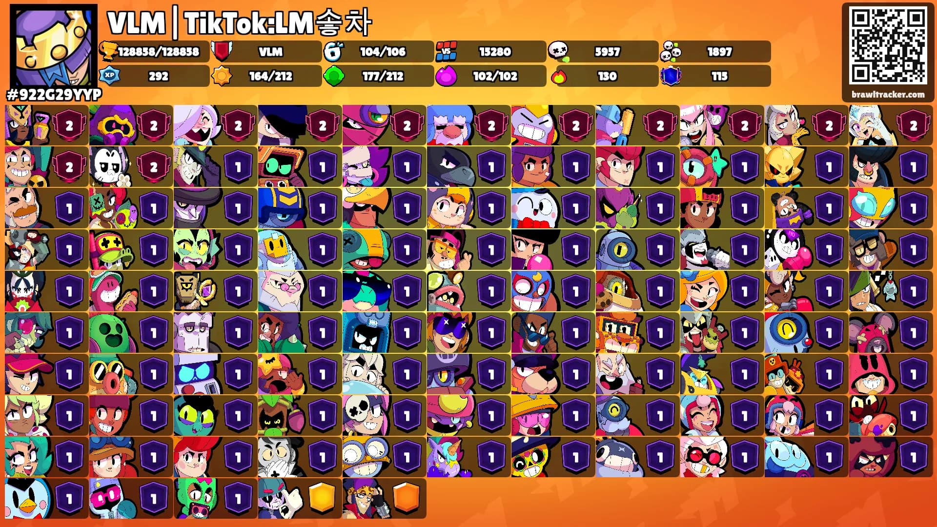 VLM|TikTok:LM솧차's Ranks