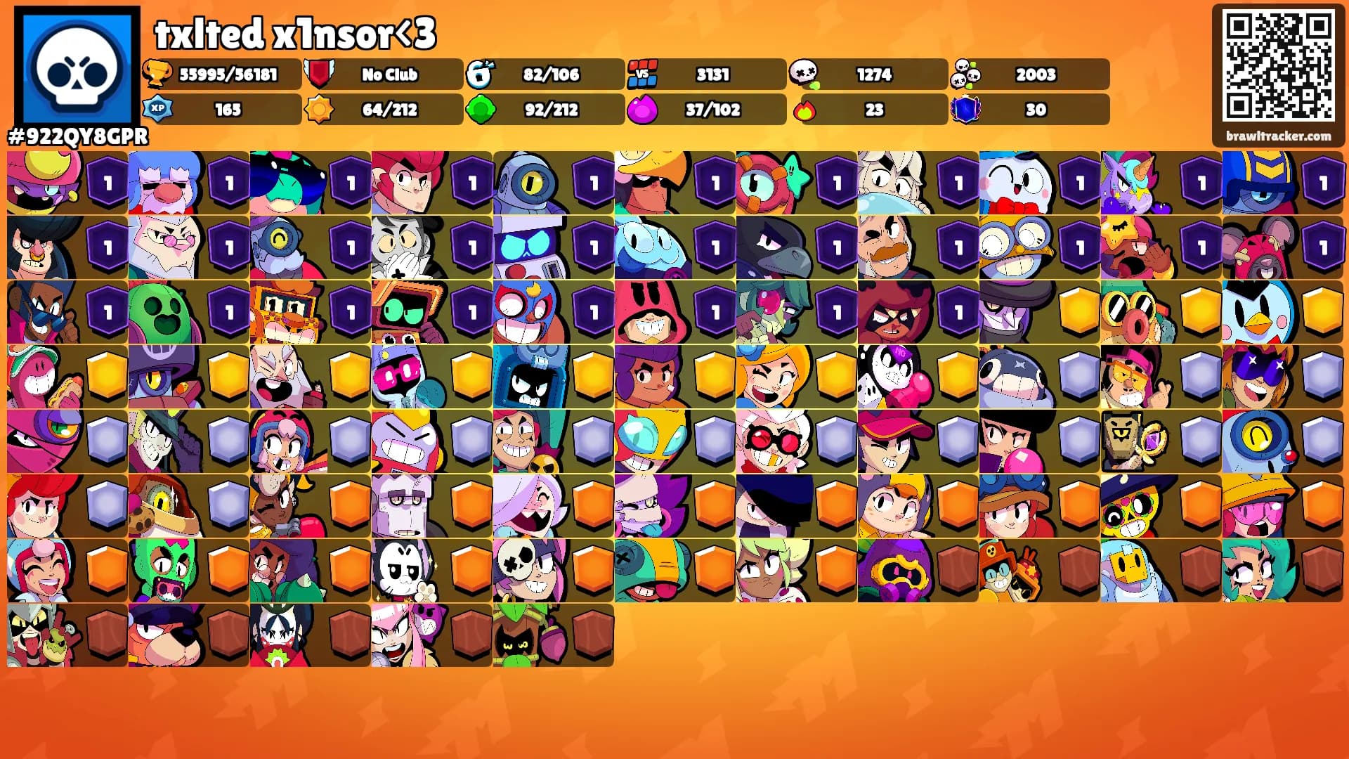 txlted x1nsor<3's Ranks