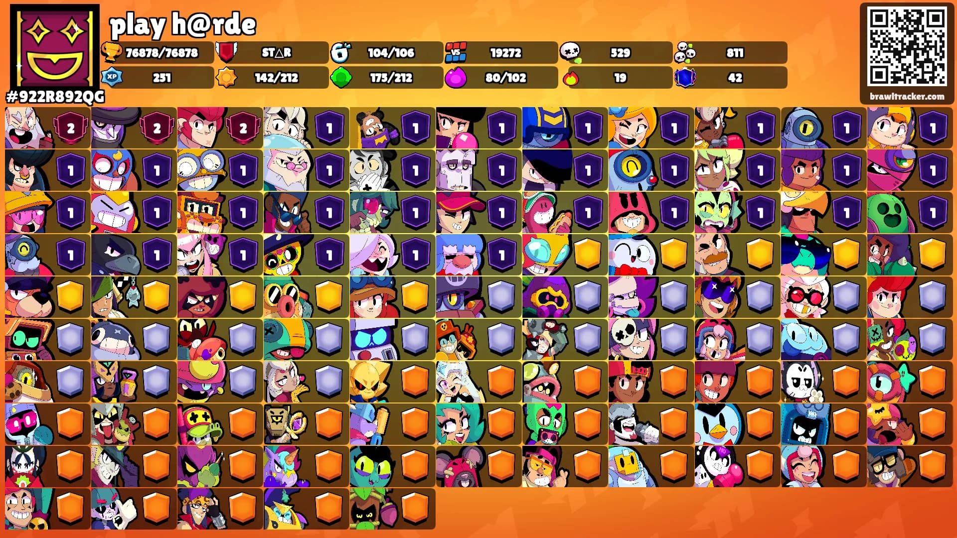 play h@rde's Ranks