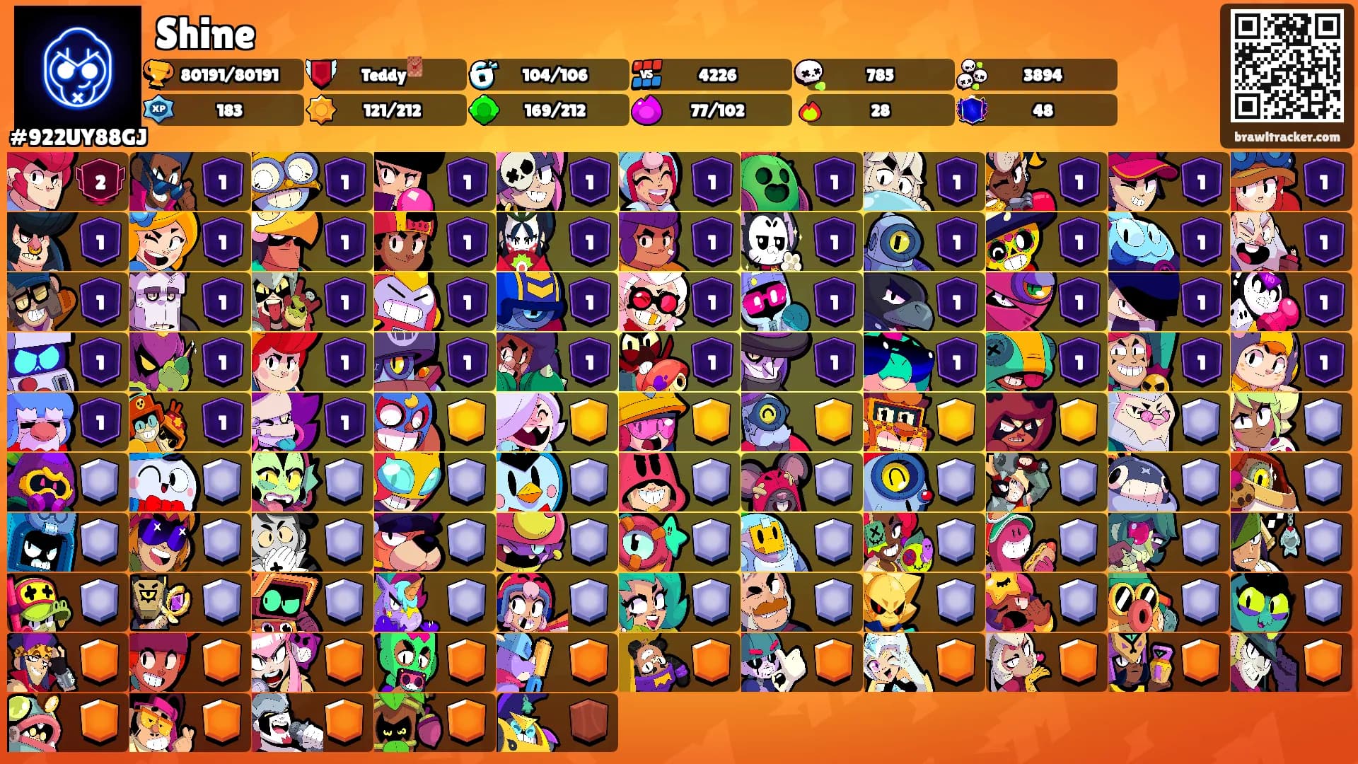Shine's Ranks