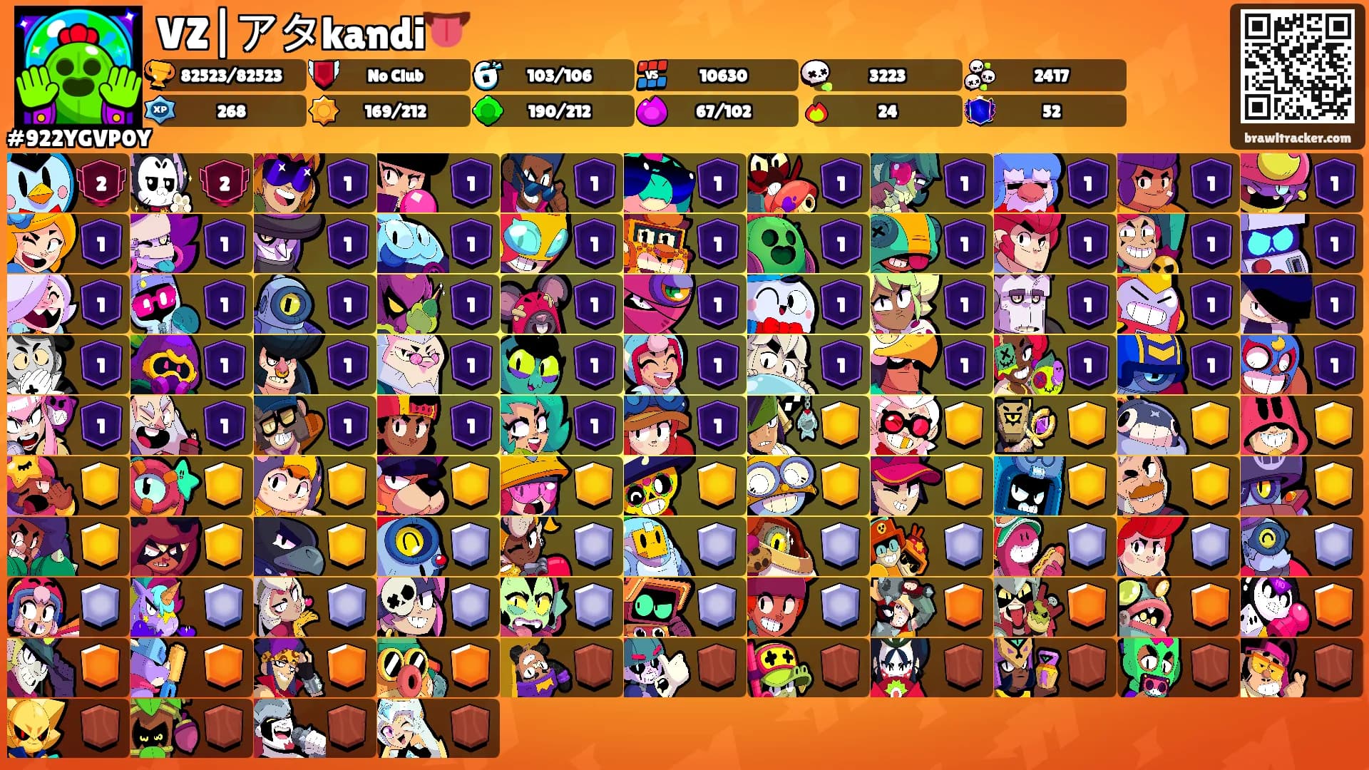 VZ|アタkandi👅's Ranks