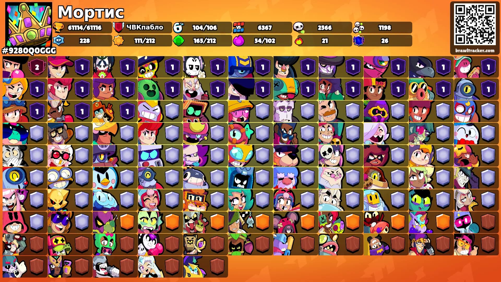 Мортис's Ranks