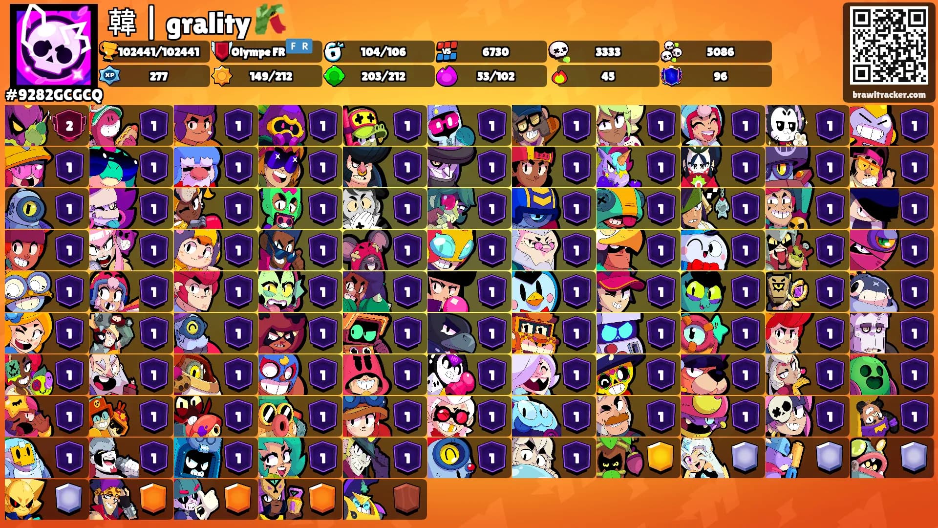 韓 | grality 🎋's Ranks