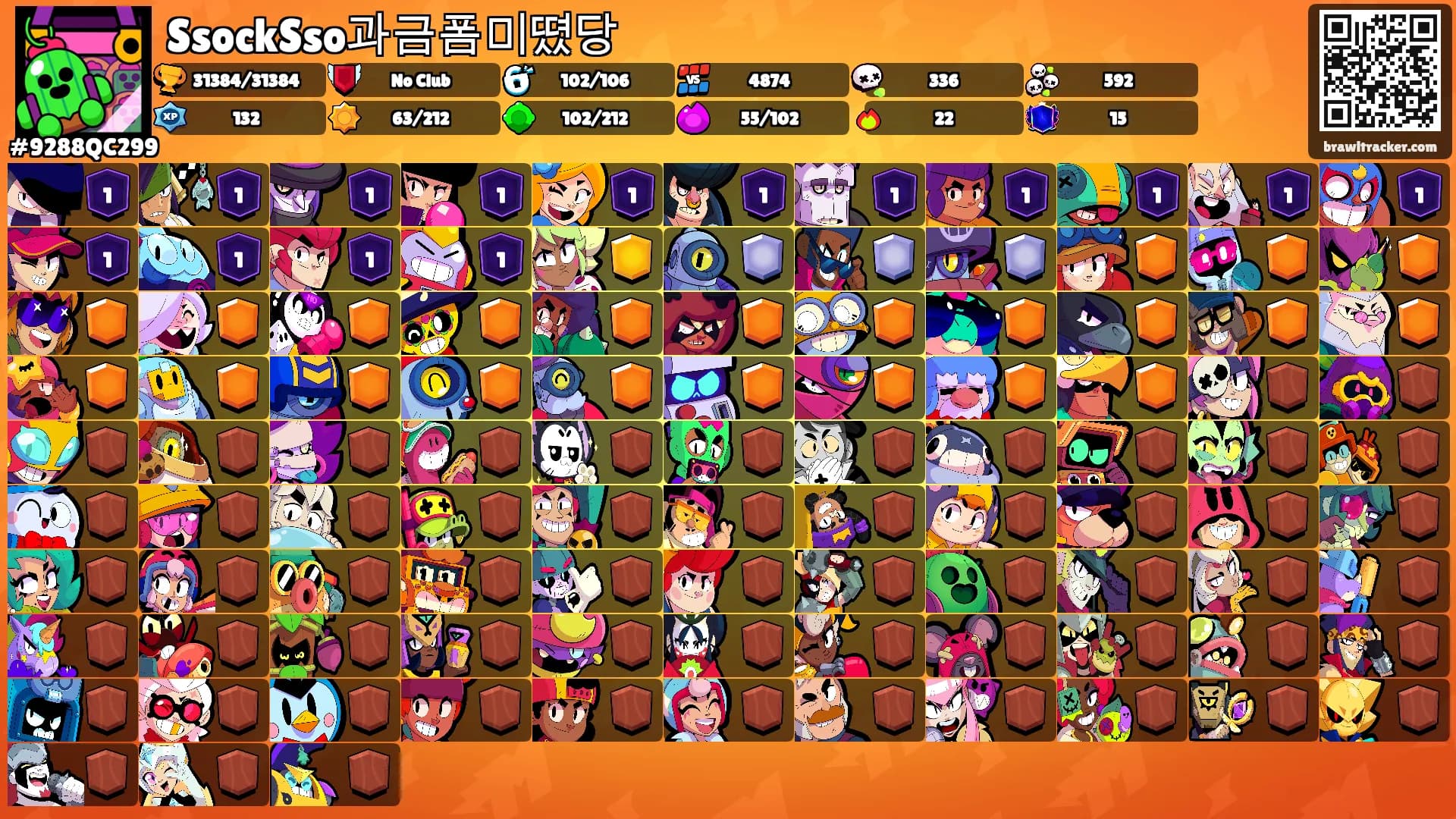 SsockSso과금폼미뗬당's Ranks