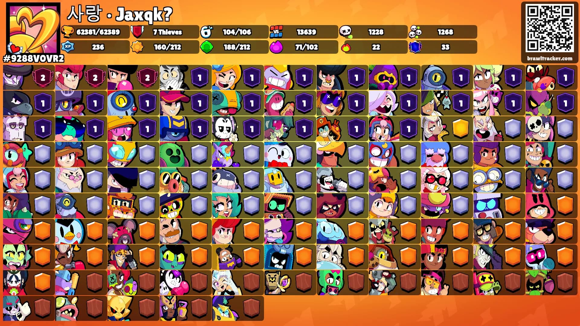 사랑 • Jaxqk?'s Ranks