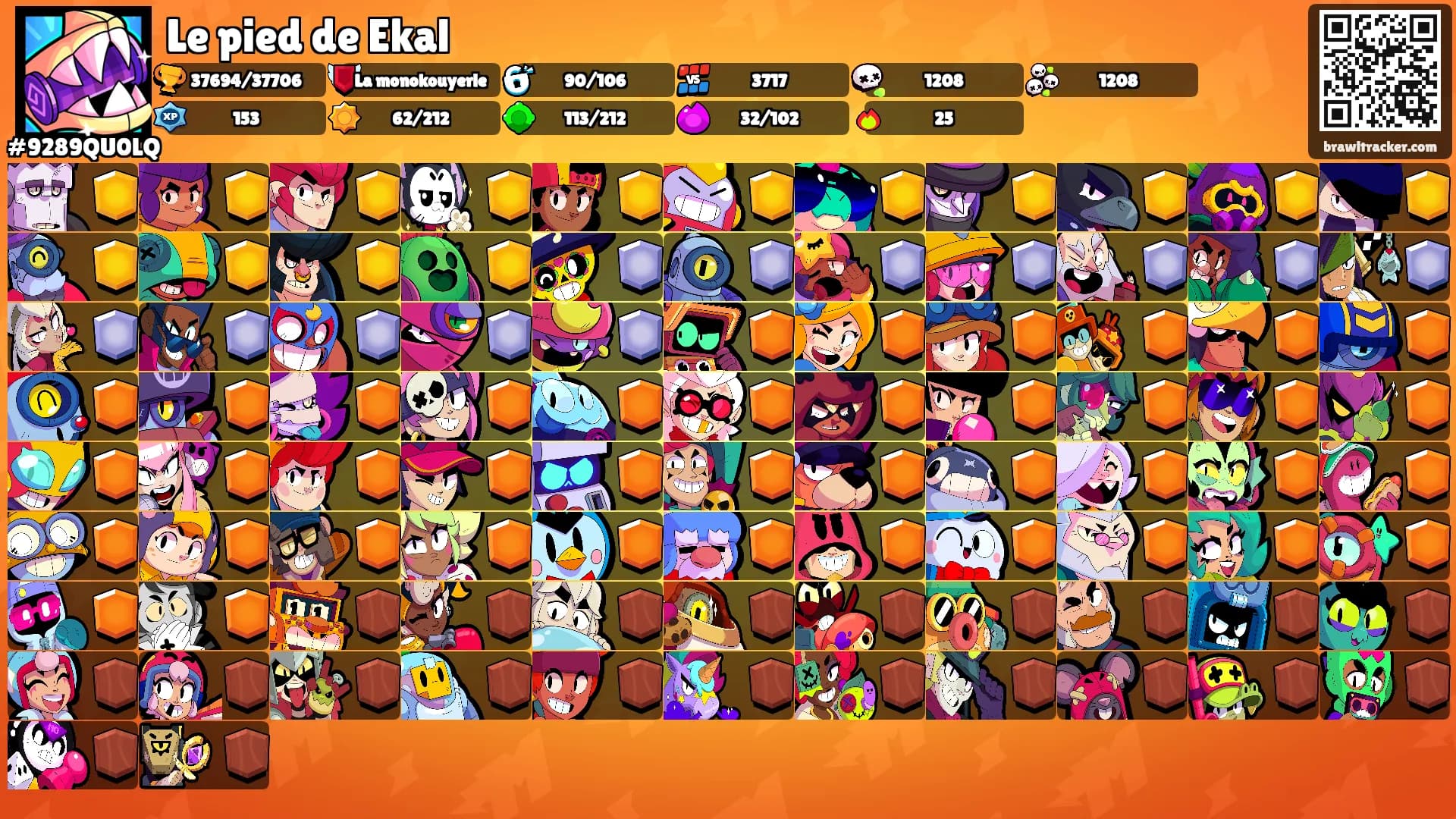 Le pied de Ekal's Ranks