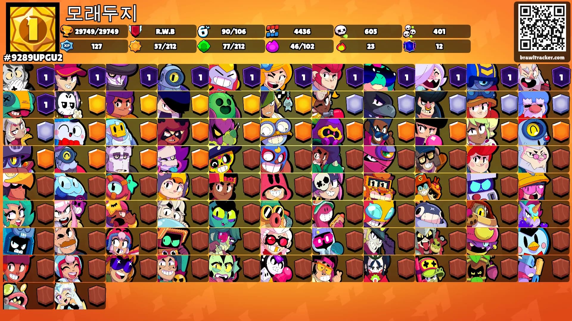 모래두지's Ranks