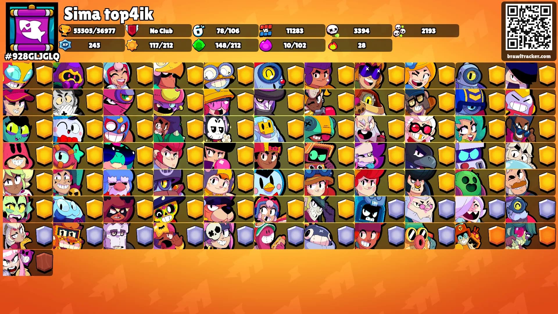 Sima top4ik's Ranks