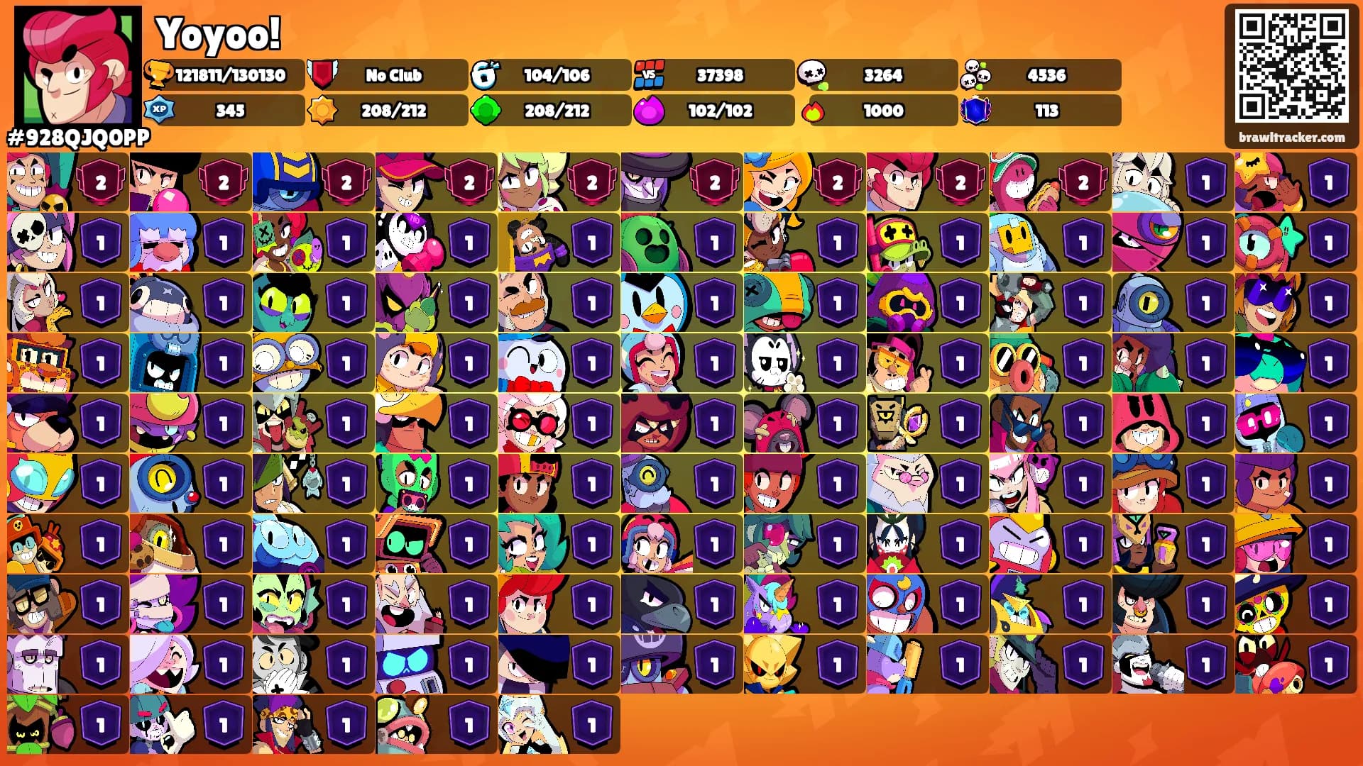 Yoyoo!'s Ranks