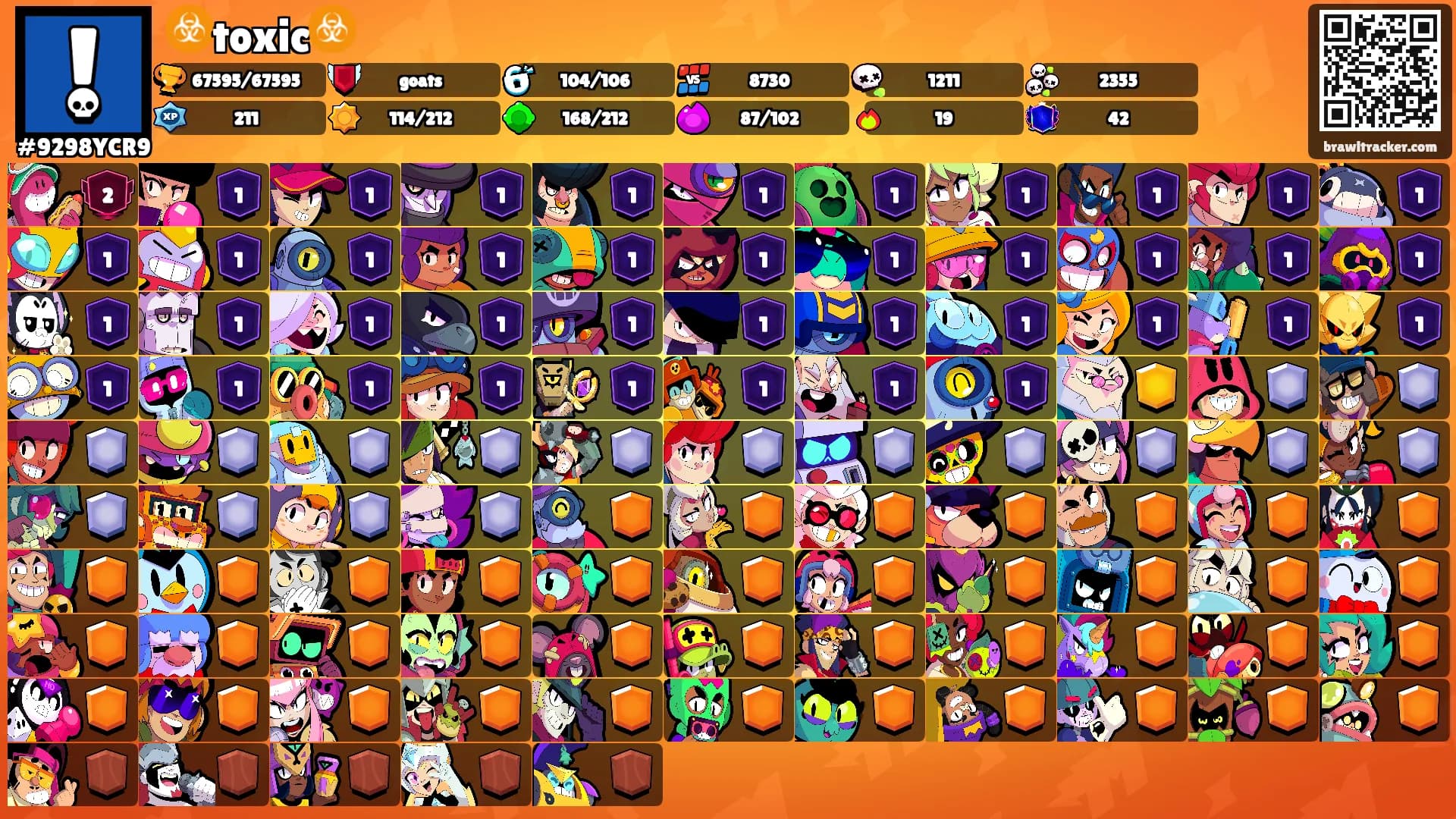 ☣️toxic☣️'s Ranks
