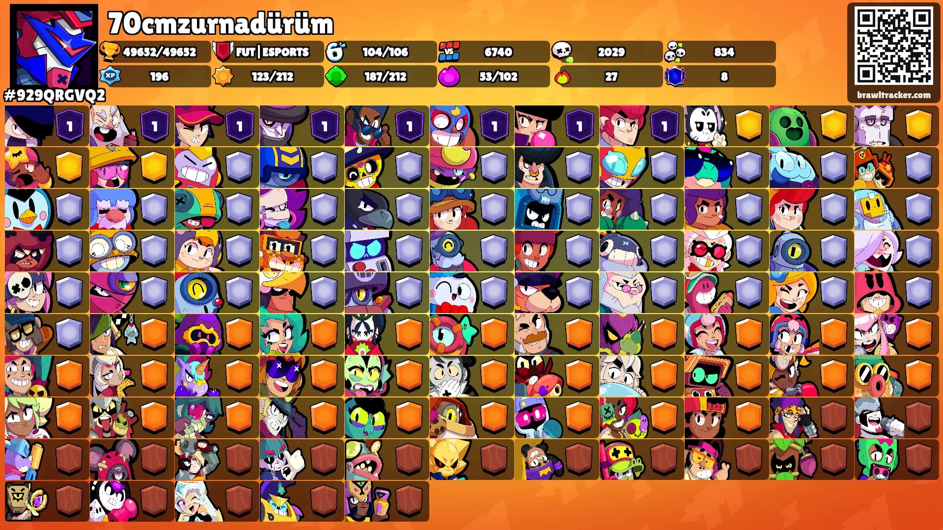 70cmzurnadürüm's Ranks