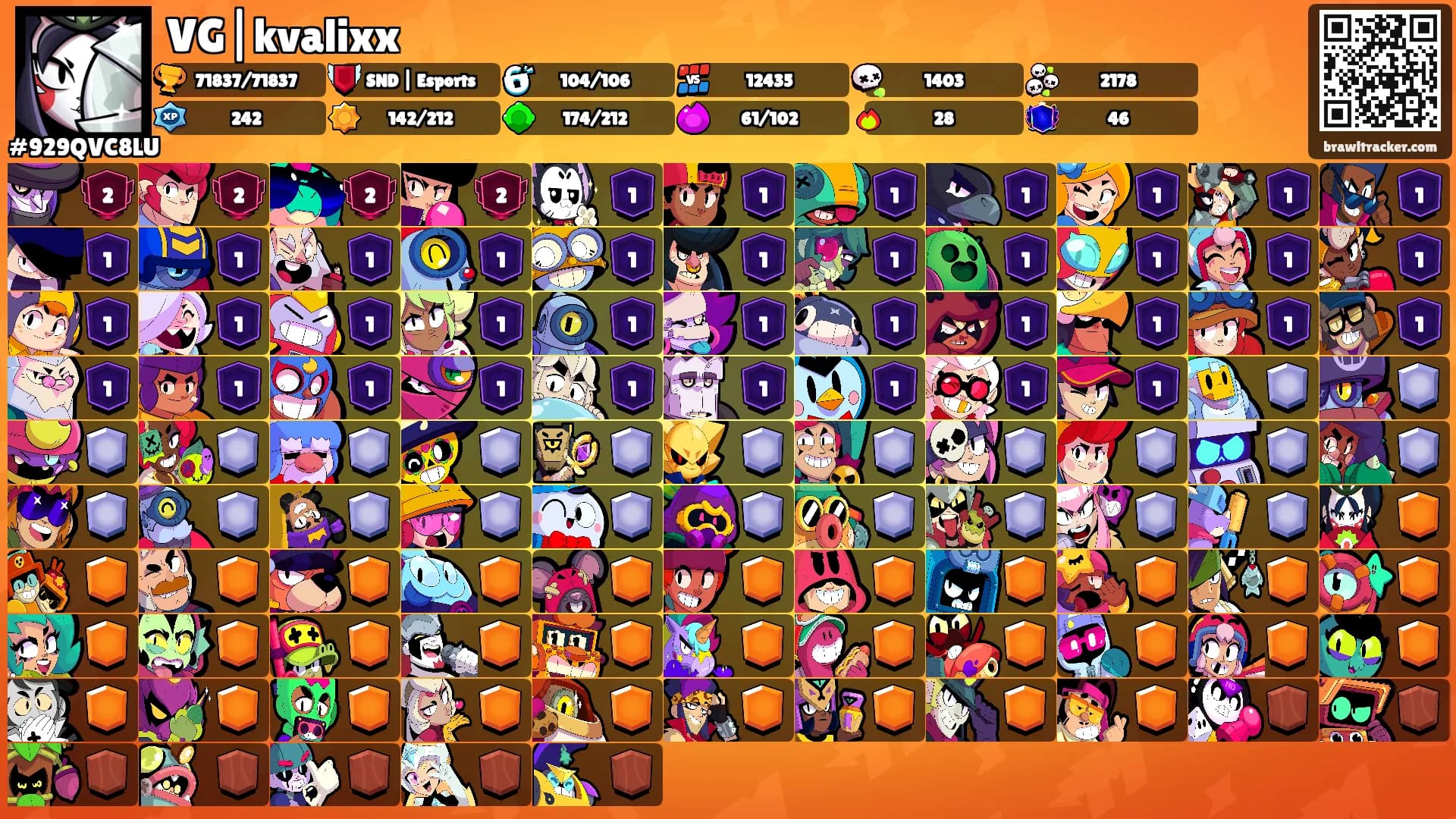 VG|kvalixx🛡's Ranks