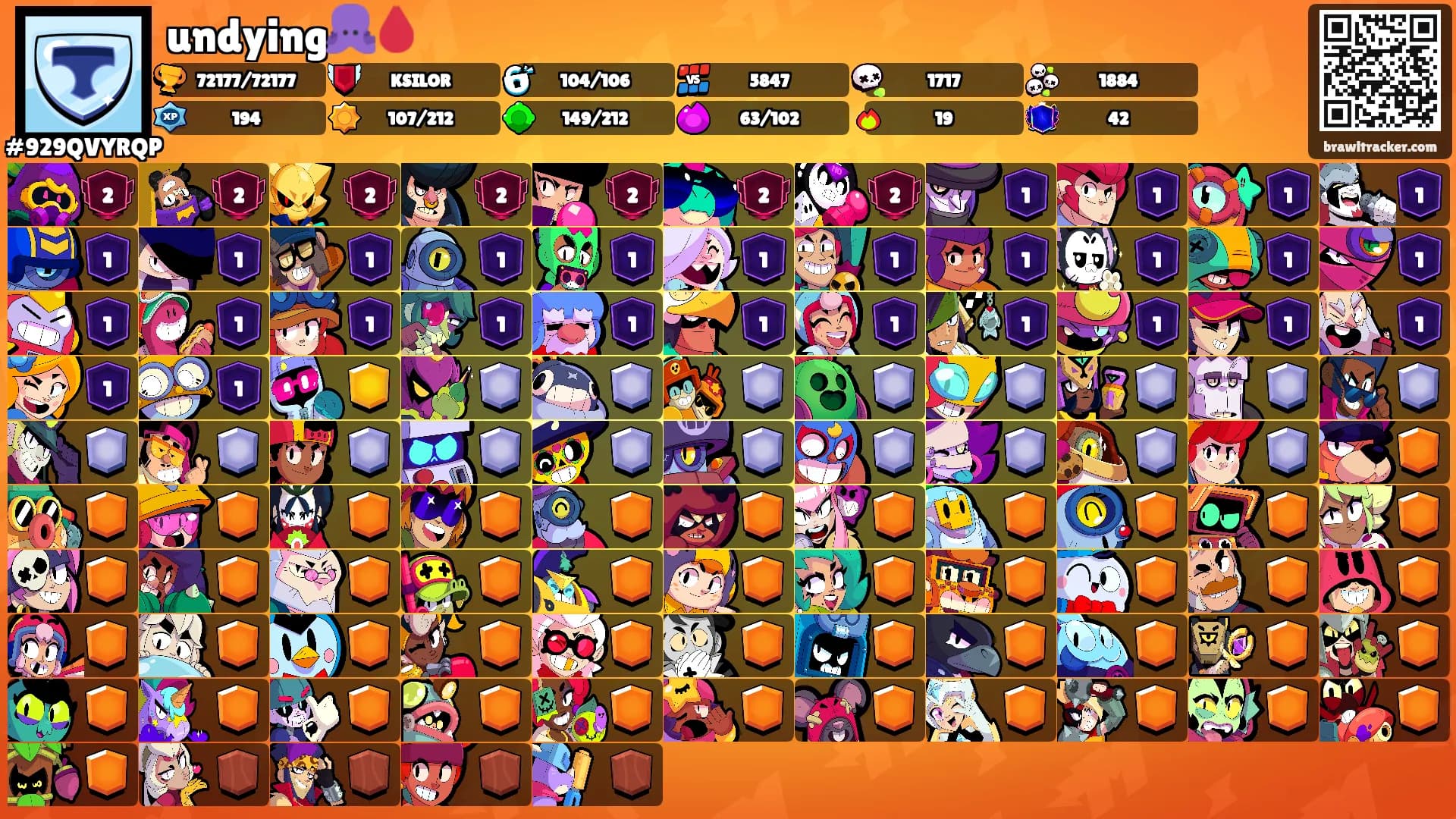 undying🐙🩸's Ranks