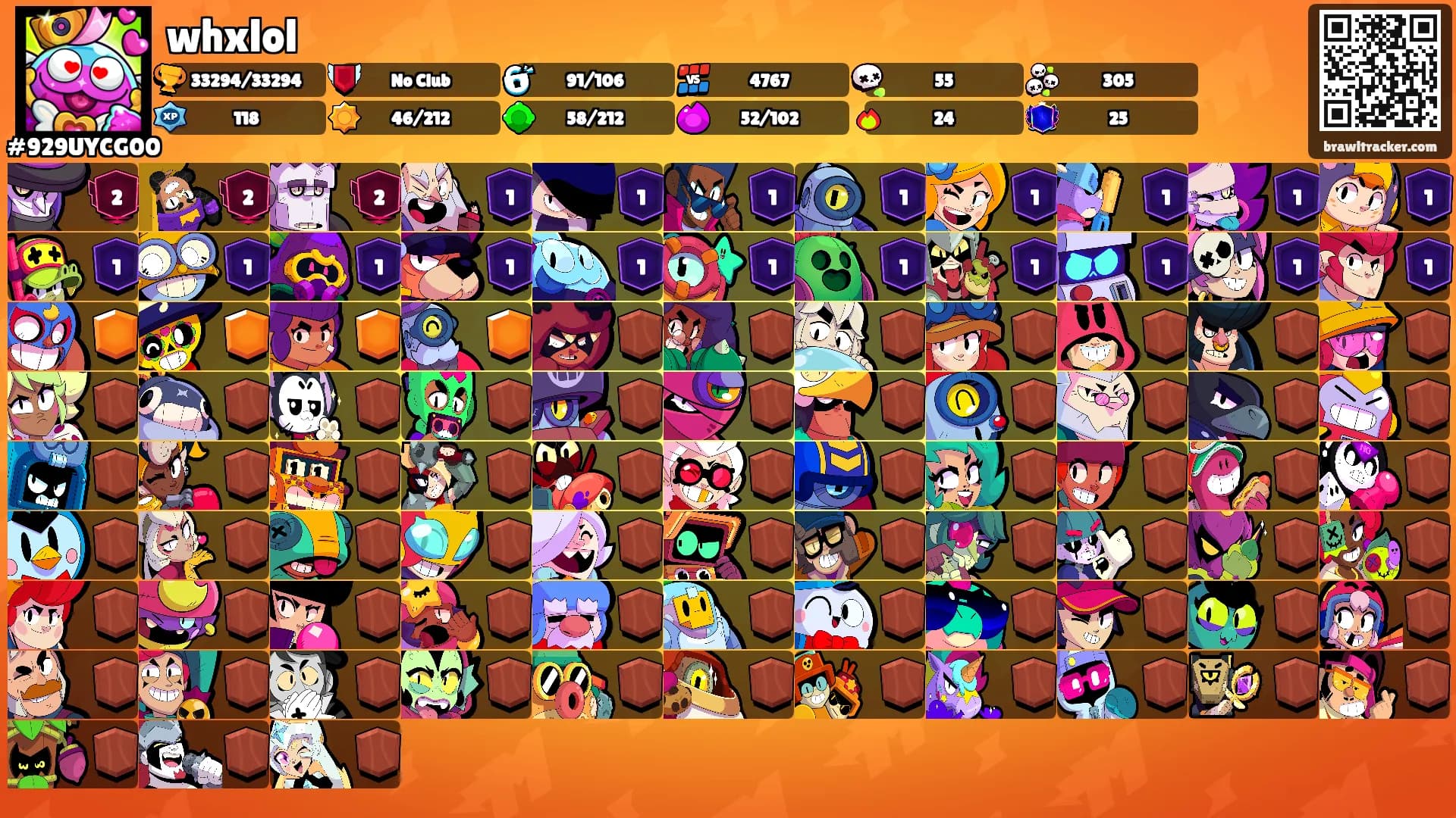 whxlol's Ranks