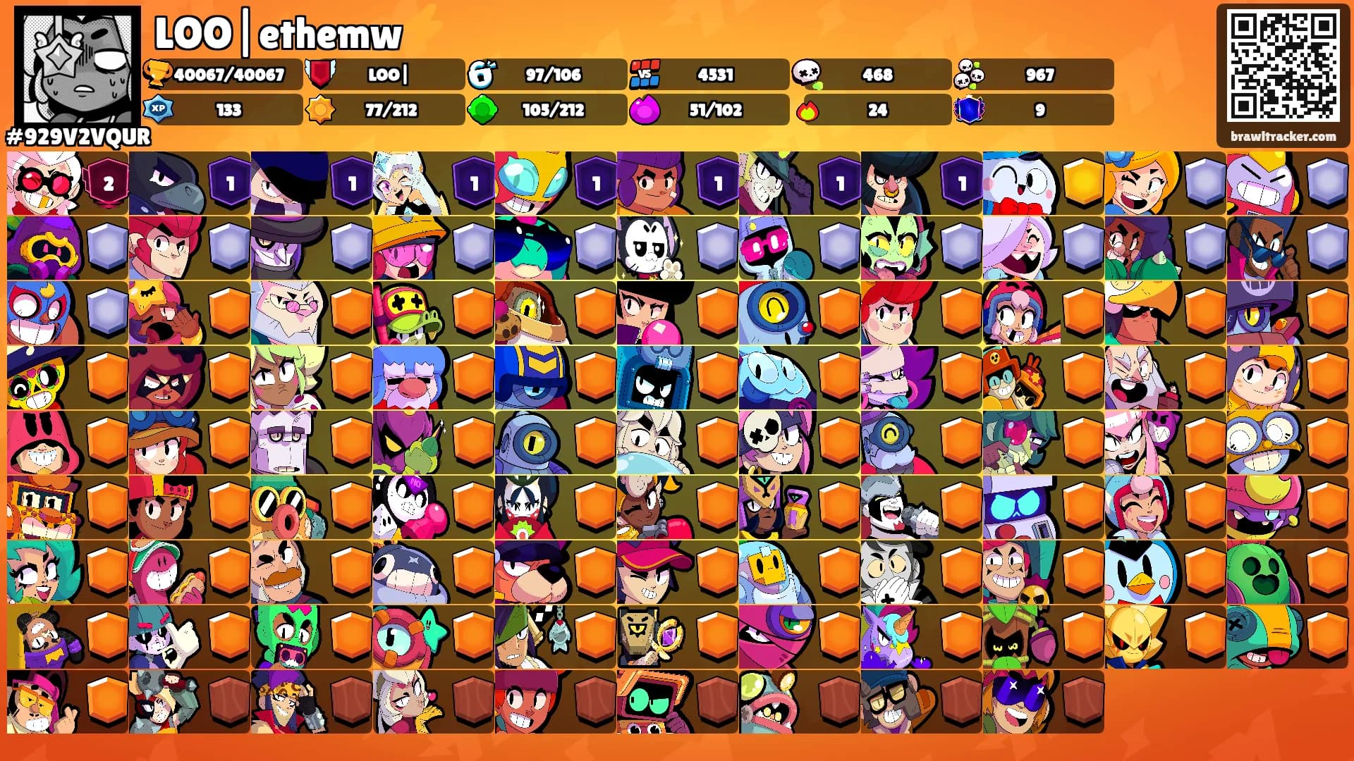LOO|ethemw⚡️'s Ranks