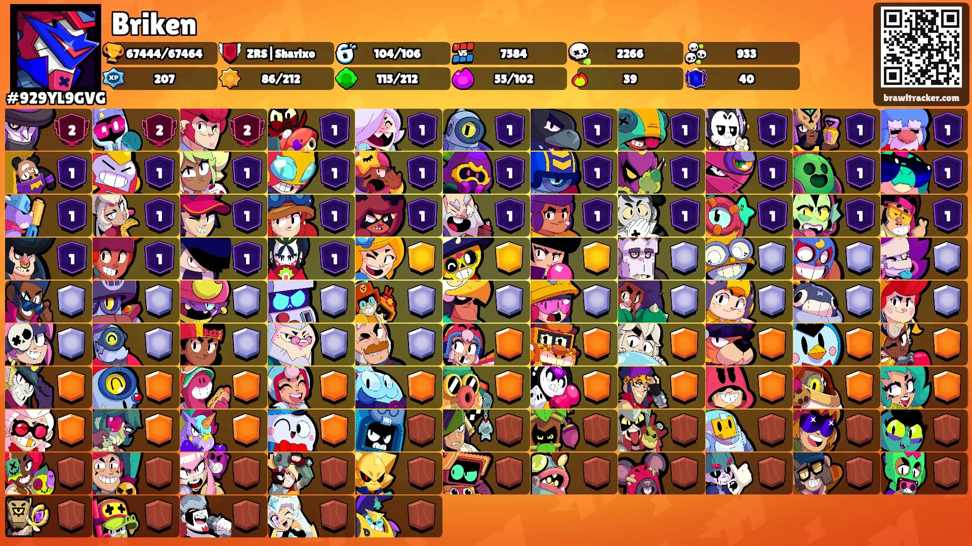 Briken's Ranks