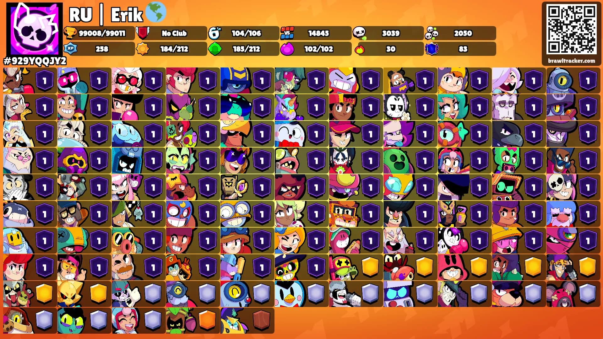 RU | Erik 🌎's Ranks