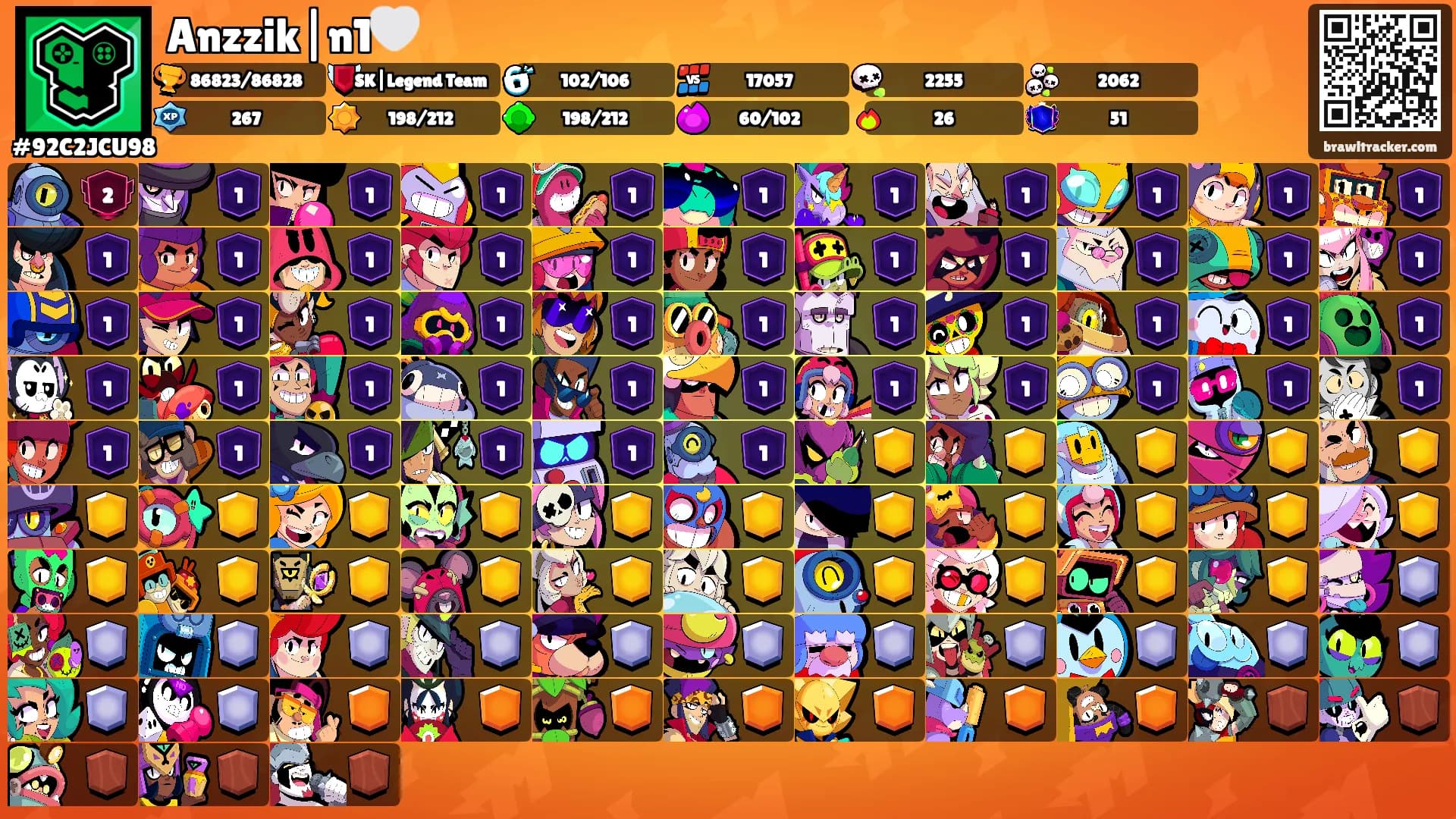Anzzik|n1🤍's Ranks