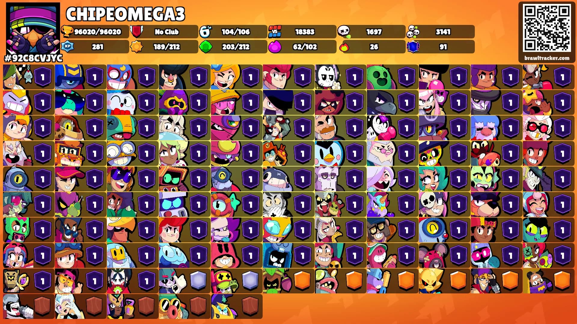 CHIPEOMEGA3's Ranks