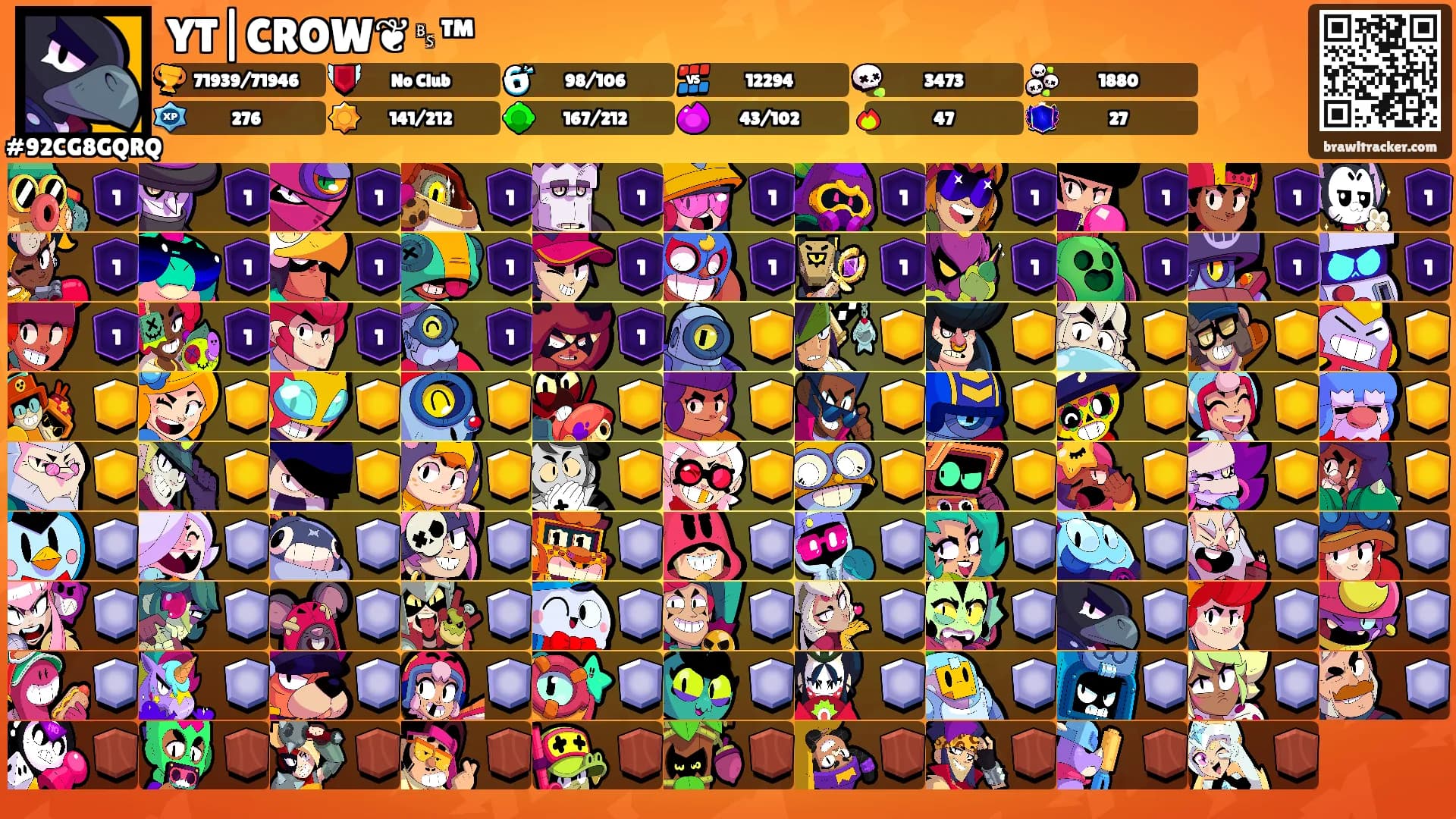 YT|CROW❦︎␈™'s Ranks